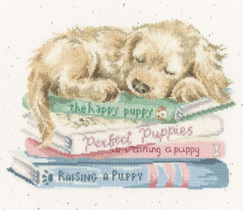 Kreuzstichpackung 30x26cm - A Pup´s Life